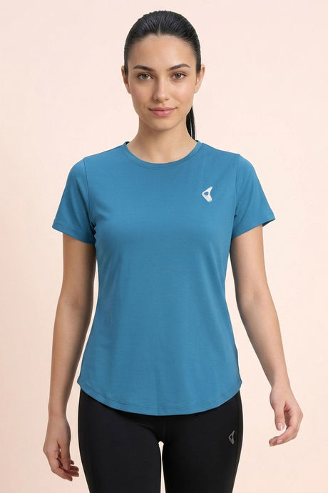 Zelocity Quick Dry Relaxed Top - Saxony Blue — image 2